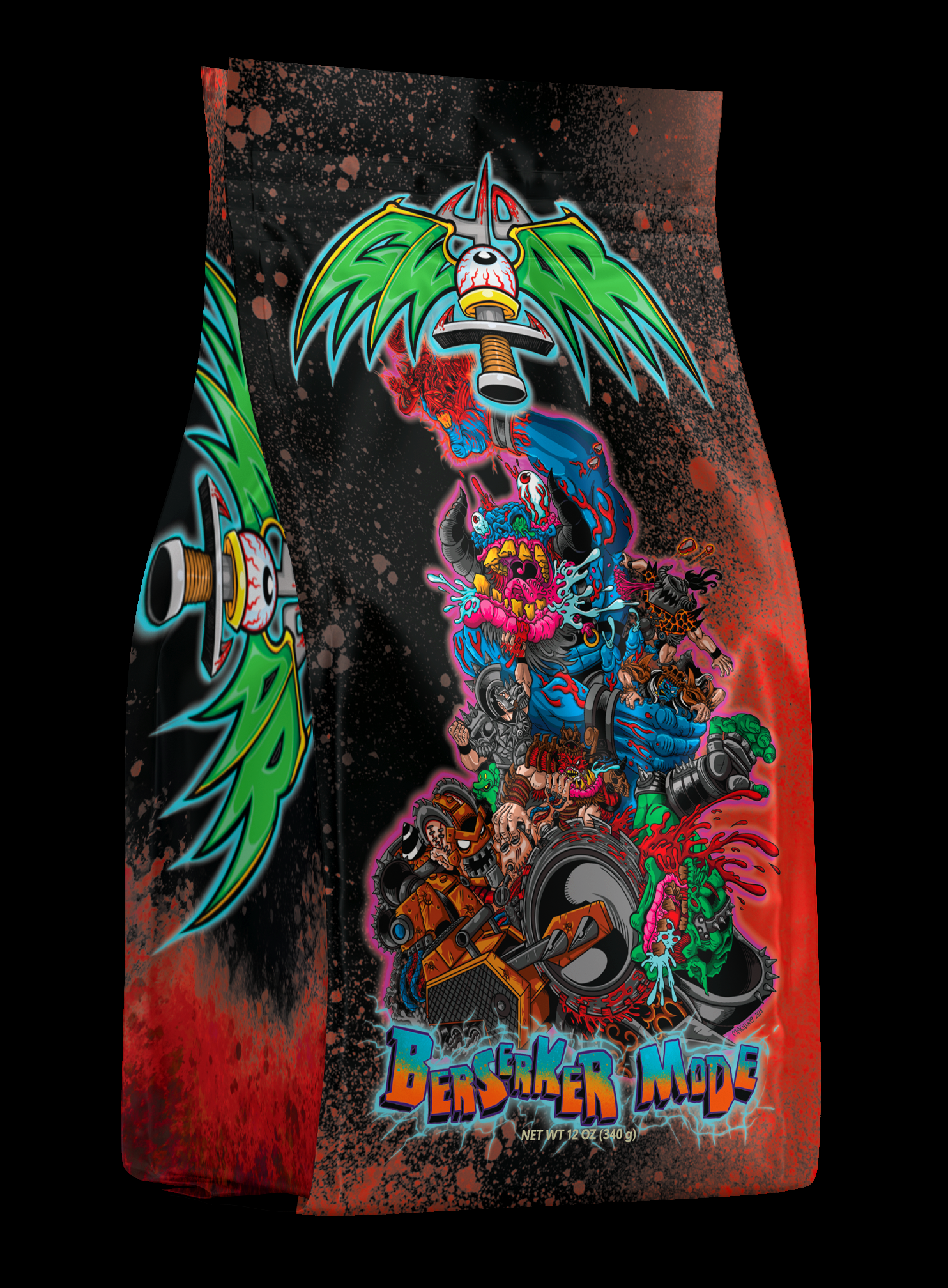 Gwar OFFICIAL 'Berserker Mode' Coffee (12oz) Bag | Concept Cafes