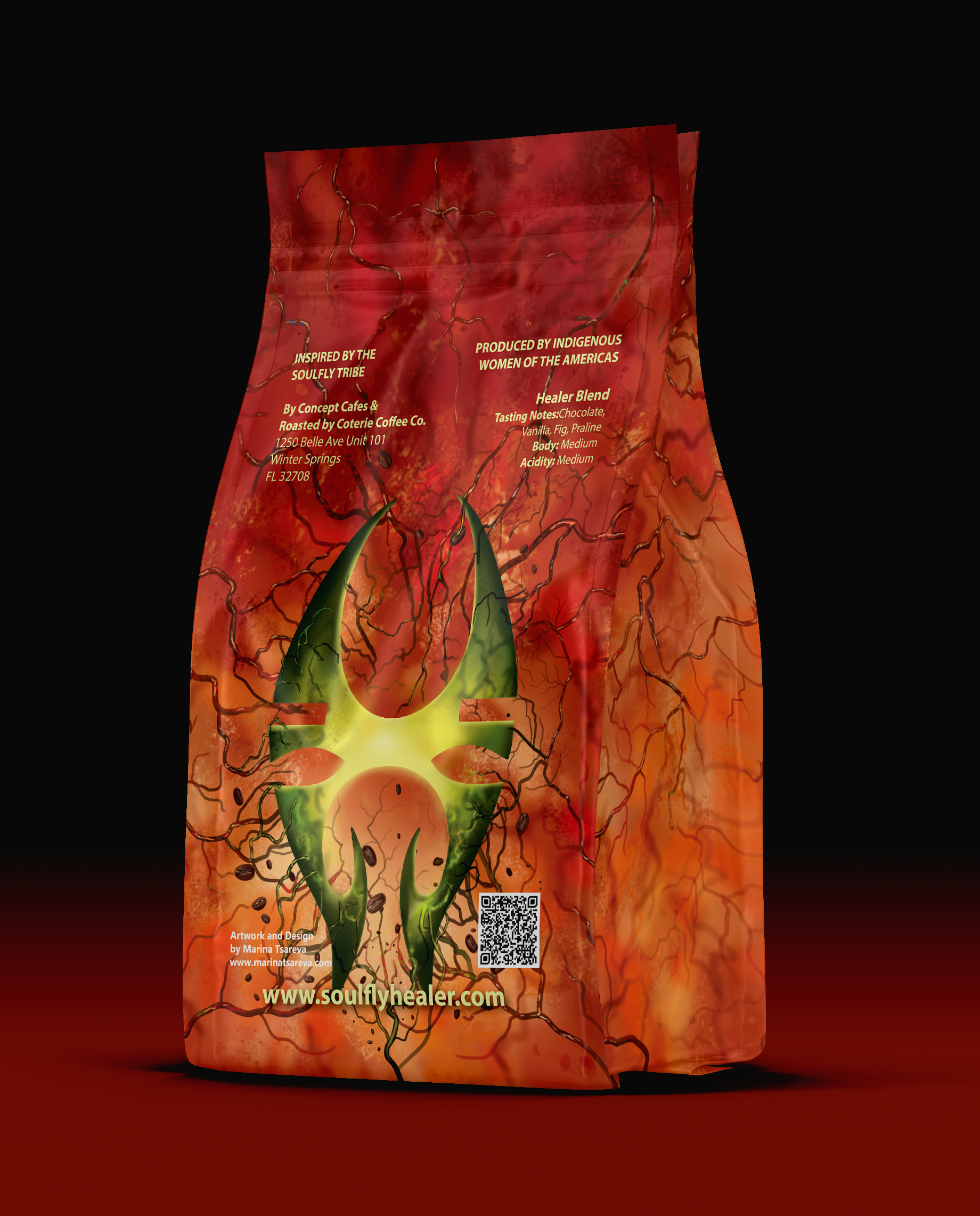 Soulfly OFFICIAL 'Healer' Coffee (12oz) Bags | Concept Cafes Coffee